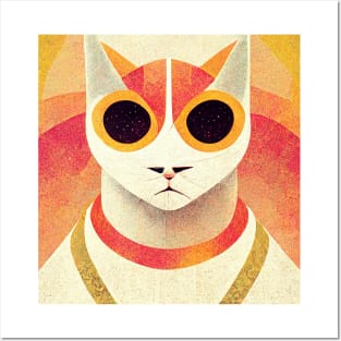 cats protect us Posters and Art